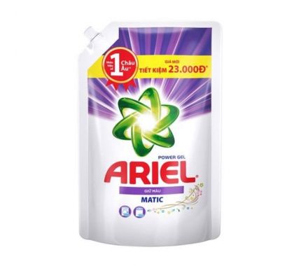 Nước Giặt Ariel túi 3,25kg Giữ màu (Tím)