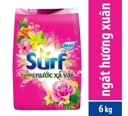 Bột Giặt Surf Ngát Hương Xuân 6 kg